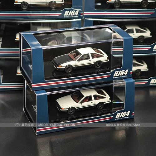 Hobby Japan HJ 1:64 丰田AE86 合金汽车模型收藏摆件礼物