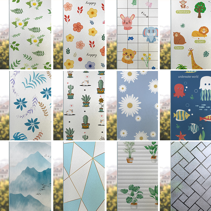 磨砂防走光卫生间浴室玻璃贴膜