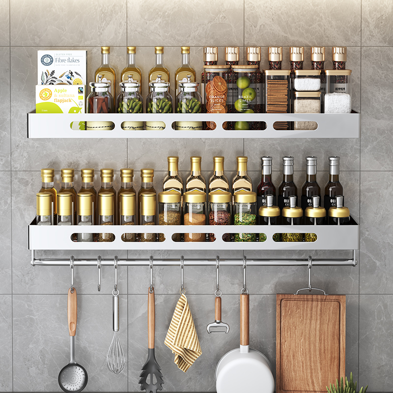 不锈钢厨房调味料置物架