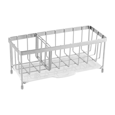 水槽小挂篮海绵沥水篮厨房窗台置物架 304不锈钢洗洁精碗布收纳架
