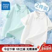 速干体恤衫 真维斯童装 t恤中大童凉感Polo衫 儿童夏款 男童夏季 短袖