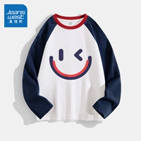 Тибетский синий/J перекрывающееся смайливое лицо