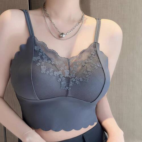 新款抹胸内衣胖mm大码无