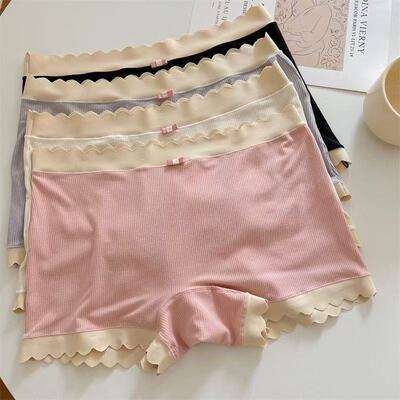 大码平角内裤女莫代尔棉