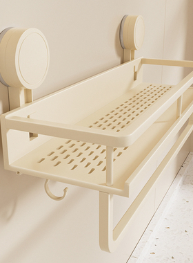 吸盘厨房置物架免打孔壁挂多功能家用佐料调味料品罐墙上收纳架子