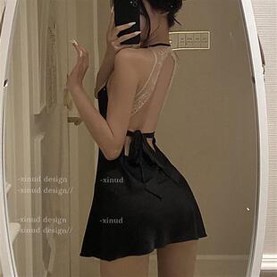 勾魂洋装短裙垂折领氛围感穿搭御姐反差浪荡走不瞭路的战 斗裙子
