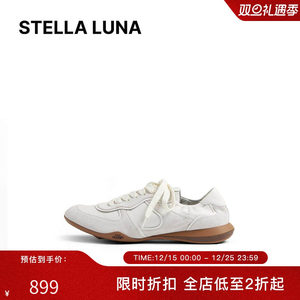 STELLA LUNA女鞋25SS春夏新款多材质拼接鞋面橡胶薄底慢跑鞋