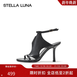 LUNA女鞋 气质半镂空高跟凉鞋 24SS官方新品 MODULAR 凉鞋 STELLA