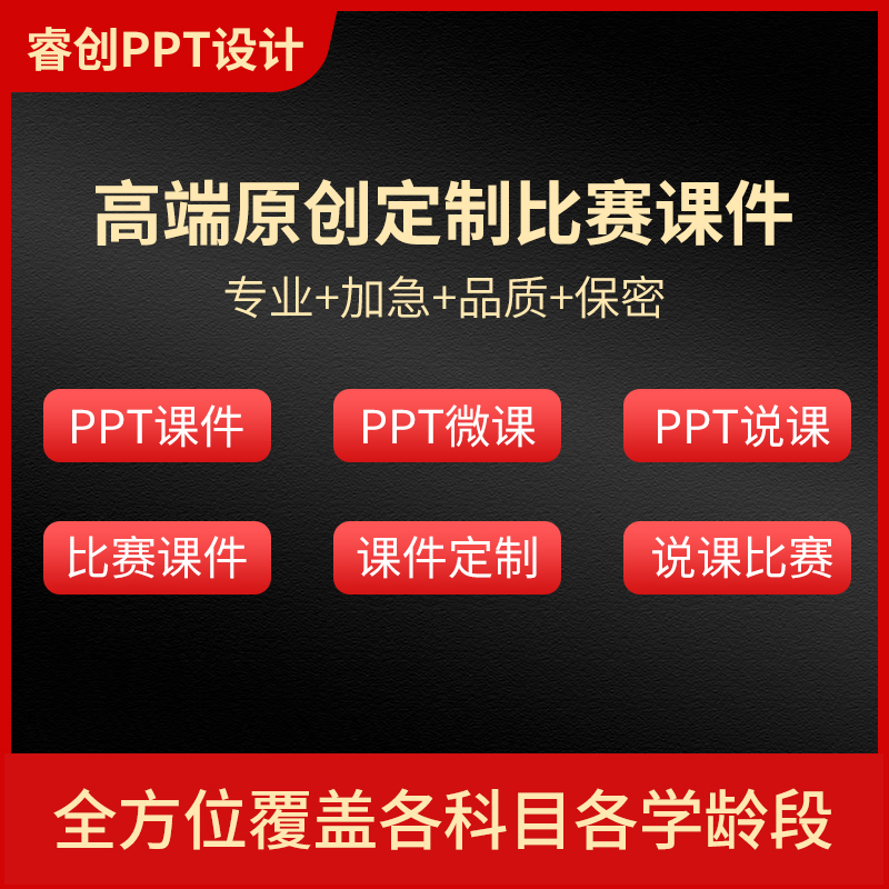 ppt制作课件代制做定制美化设计排版述职竞聘课件专业宣传演讲汇