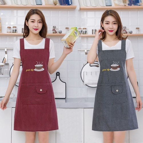 围裙家用厨房2025新款工作服女