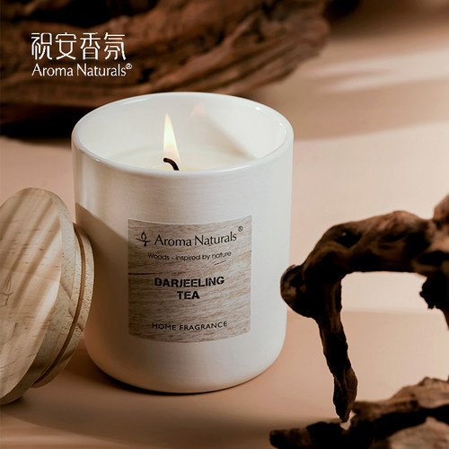 香氛卧室浪漫香薰木本无烟蜡烛