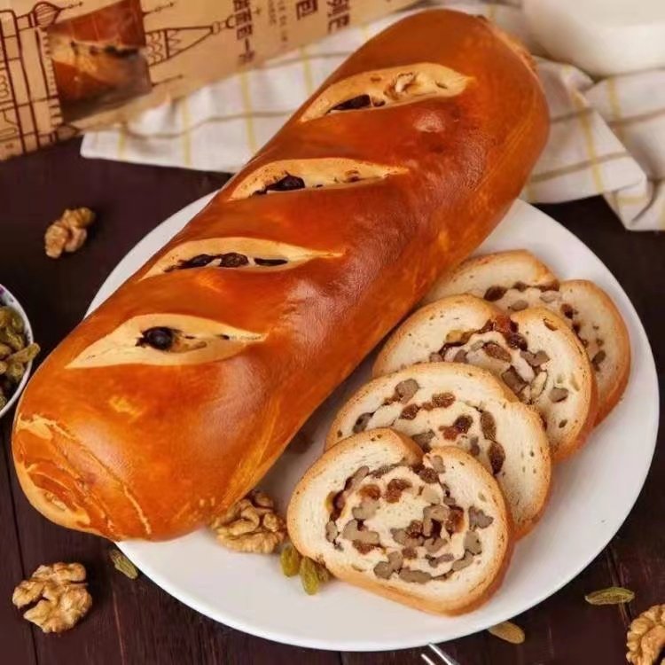味原老铺 俄罗斯风味大列巴面包508g袋装核桃仁葡萄干营养饱腹