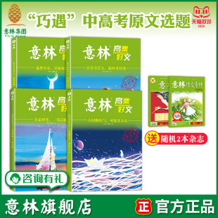 读写宝典 意林旗舰店高票好文20周年名家妙笔一苇以航 人间烟火气可抚凡人心 许岁月长久愿时光厚爱 意林官网 逐梦青春星海征程