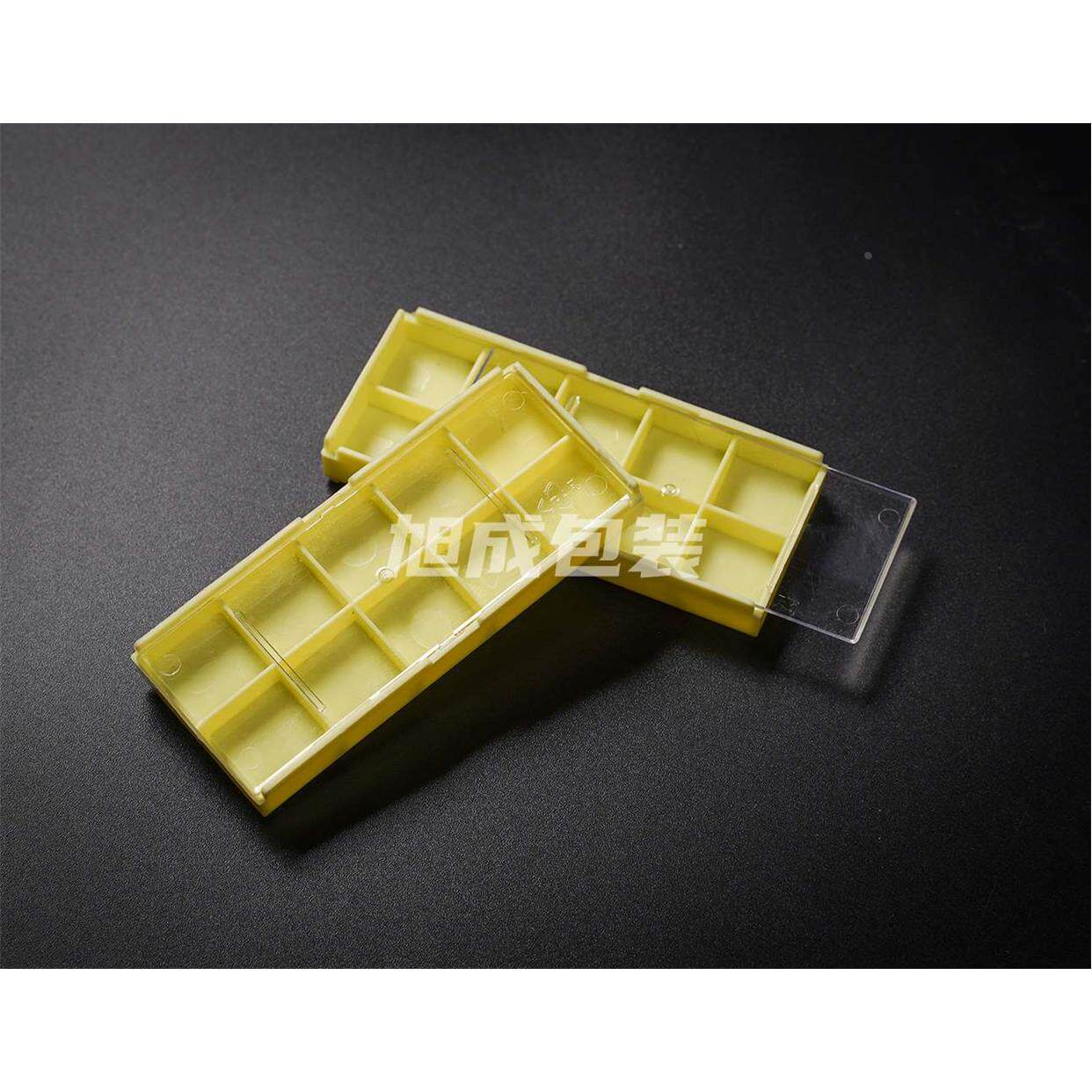 刀具包装盒 零件盒  配件盒   螺丝盒  刀粒盒子 硬质合金刀片盒图片