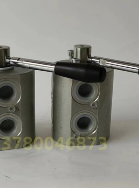 两位六通手动转阀 换向阀 切换阀DF6VIE 3/8 DF 6 VIE 1/2手动阀