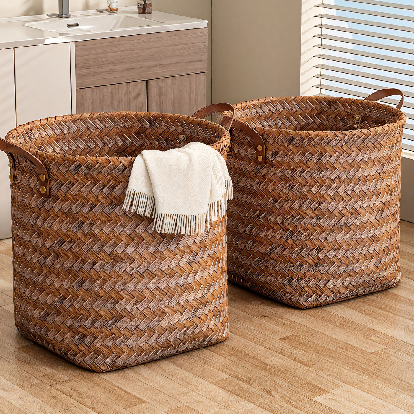 脏衣篓家用大容量装脏衣服收纳筐脏衣篮洗衣桶浴室篓子娃娃收纳桶,收纳整理,脏衣篮,淘宝优惠券,粉丝福利购,淘宝优惠卷