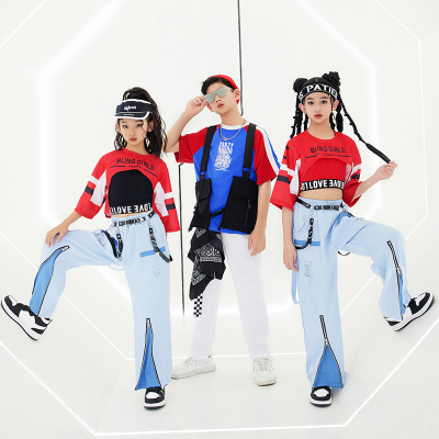 兔兔牙嘻哈爵士表演服装