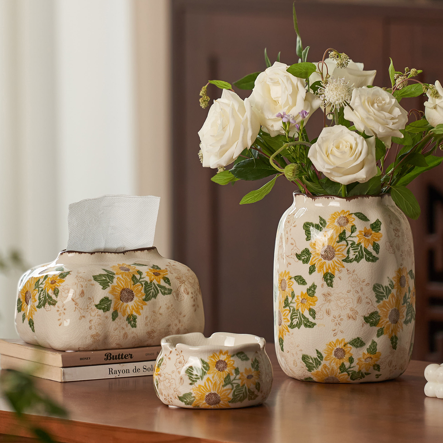 新款高端陶瓷花瓶摆件装饰艺术品