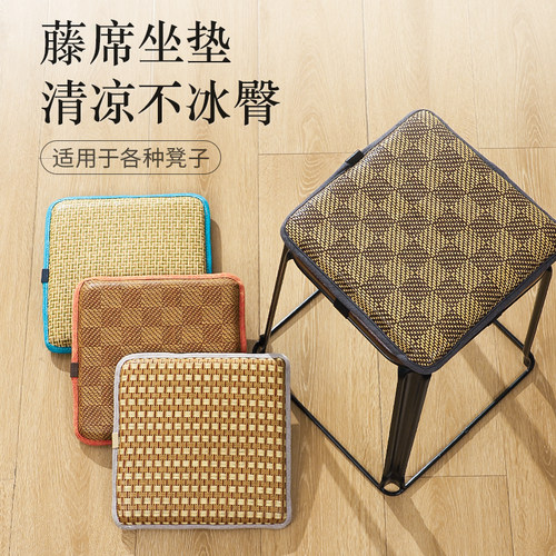 四季藤席清凉透气椅垫工厂专用