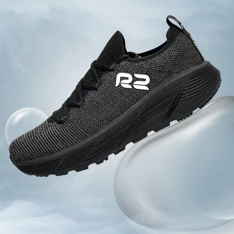 r2无极一体跑鞋轻便专业慢跑步鞋男女运动减震透气马拉松越野休闲