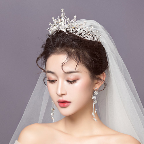 2025新款皇冠新娘发饰