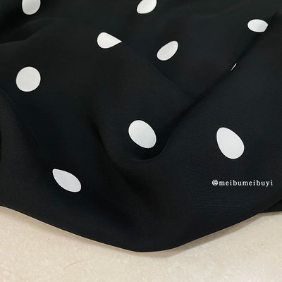 重磅波点亚麻裤子连衣裙上衣面料