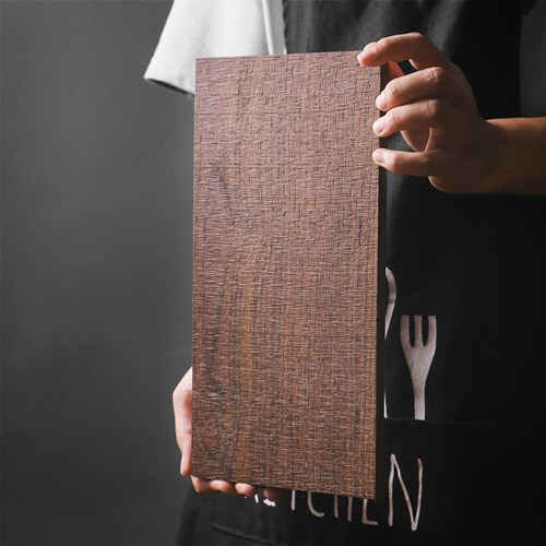 日式黑胡桃木干泡茶台实木拉丝处理无漆茶盘木质功夫茶具壶承托盘