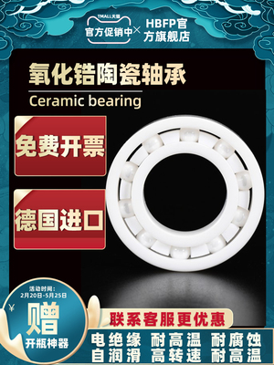 氧化锆陶瓷轴承 6300 6301 6302 6303 6304 6305 6306CE