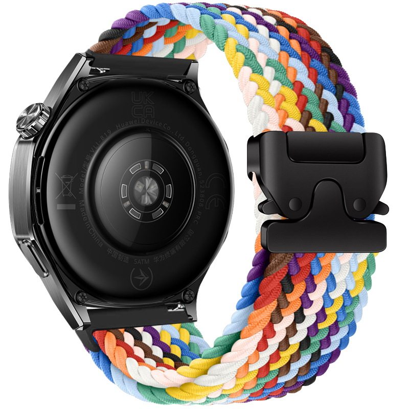 适配华为watch5Pro表带GT5pro降落伞扣编织新款智能手表表带
