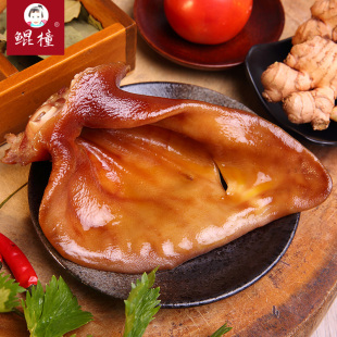 鲲橦 四川烟熏腊肉猪耳朵腊味熏肉手工自制猪耳尖四川眉山特产1斤