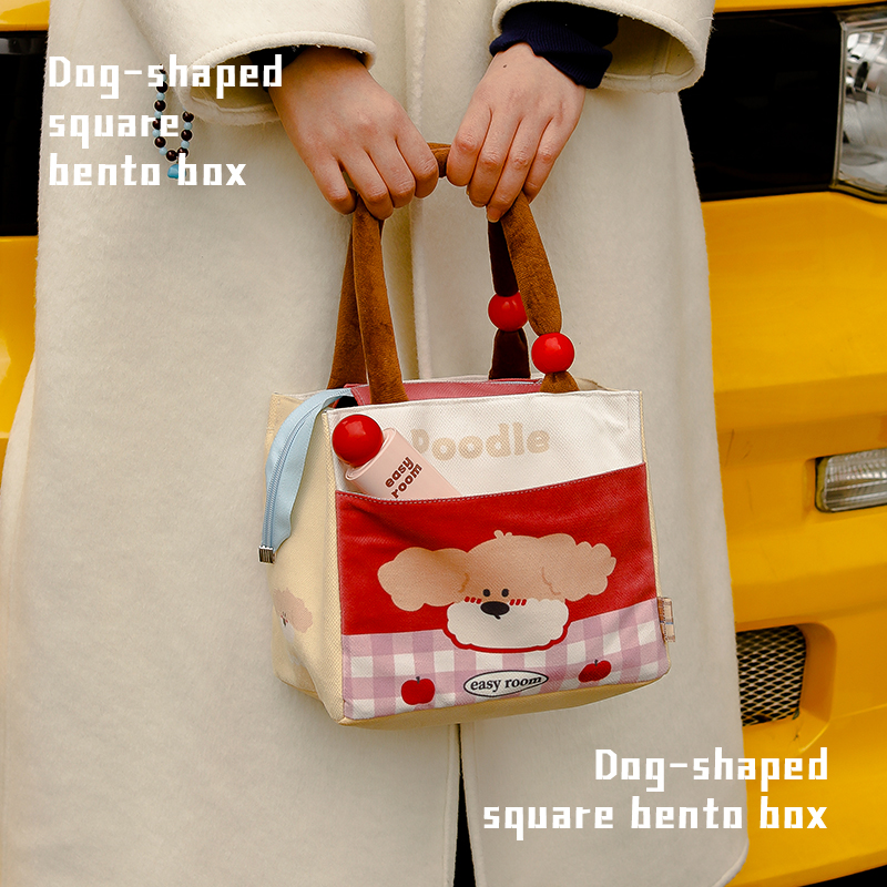 大容量双层外口袋保温袋