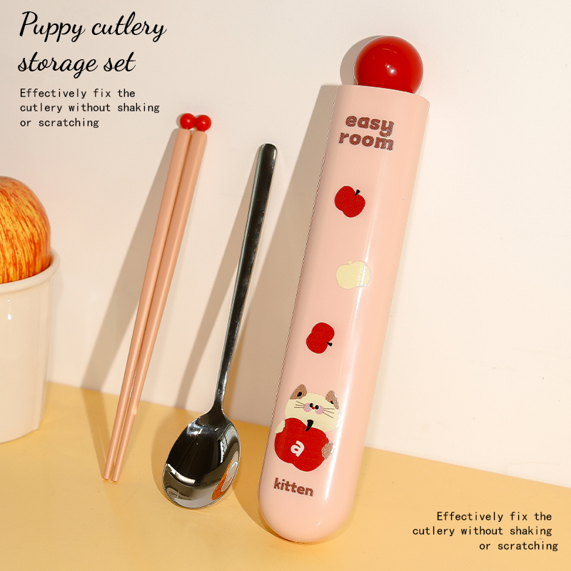 多巴胺便携餐具筷子勺子套装