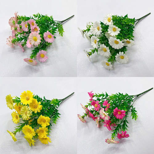 跳兰菊仿真花仿真花跳兰菊绢布