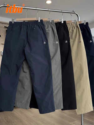 三防软壳冲锋裤男士2025新款春秋季男裤户外登山休闲工装裤子男款