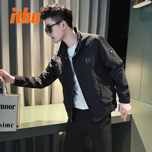 高级感工装棉服外套男士2025新款冬季休闲立领夹克冬装冲锋衣男款