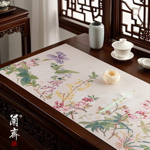 毡子彩绘双面羊毛毡垫臂垫臂搁 书法专用写毛笔字垫书画毛毡垫布批发学生毛笔桌垫练字文房四宝套装 2件9折