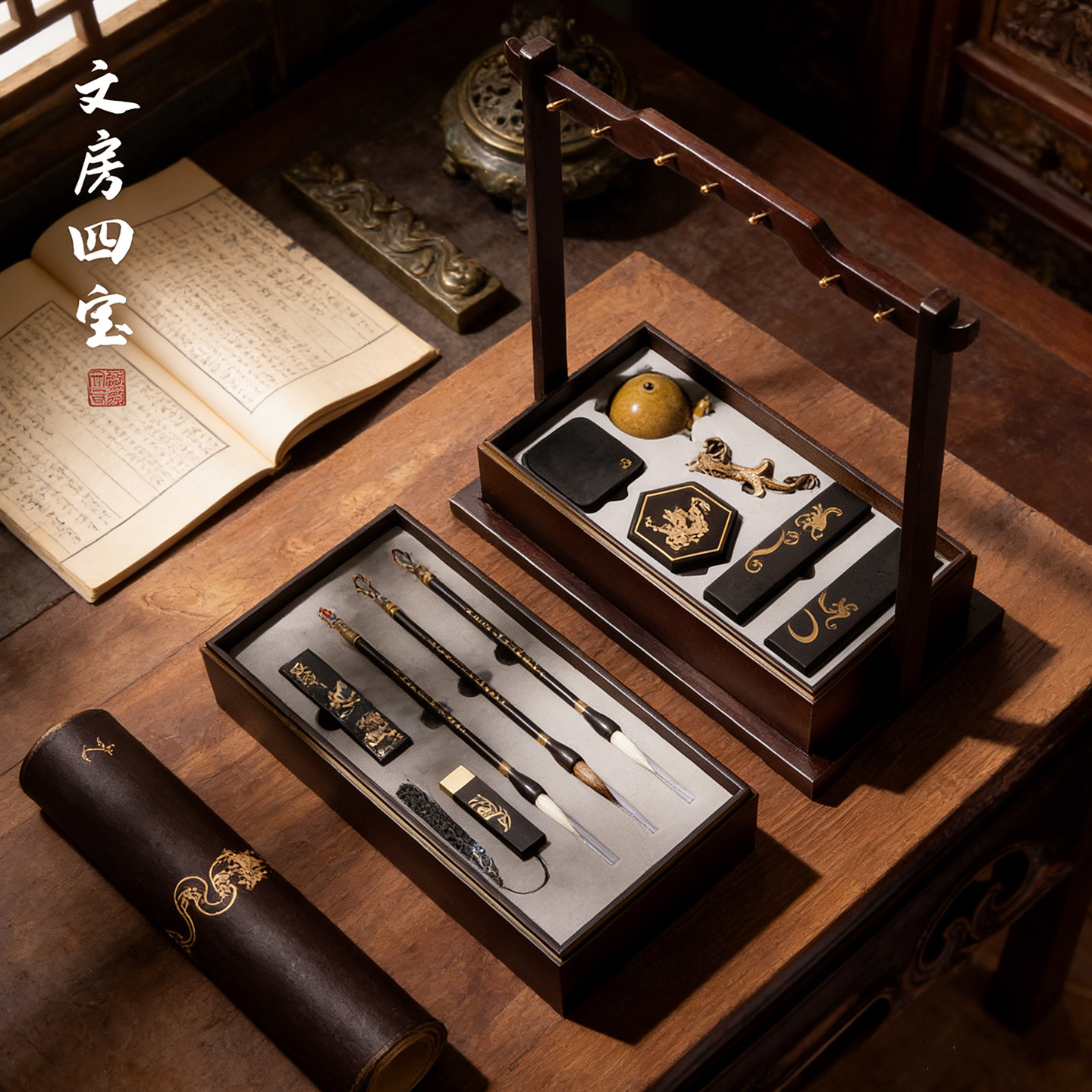 文房四宝专业级套装高档送礼