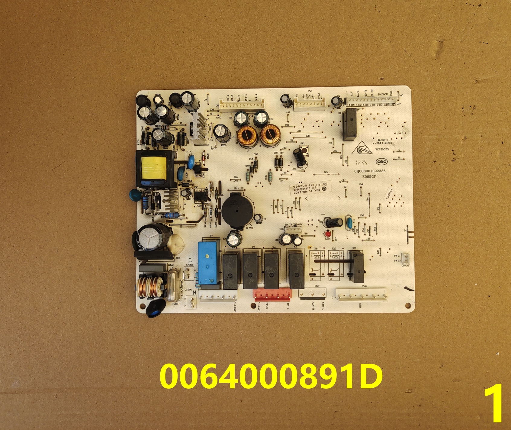 海尔冰箱0064000891D电源板