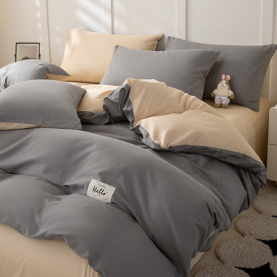 纯棉被套单件2025新款全棉100被罩学生宿舍单人150x200x230被单