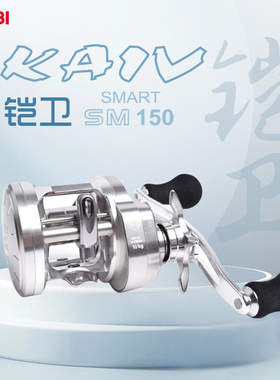 RYOBI利优比铠卫海钓泛用鼓轮船钓小鼓轮金属雷强打黑岸抛远投轮1