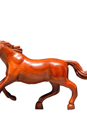 摆件十二生肖木质雕刻送礼工艺品