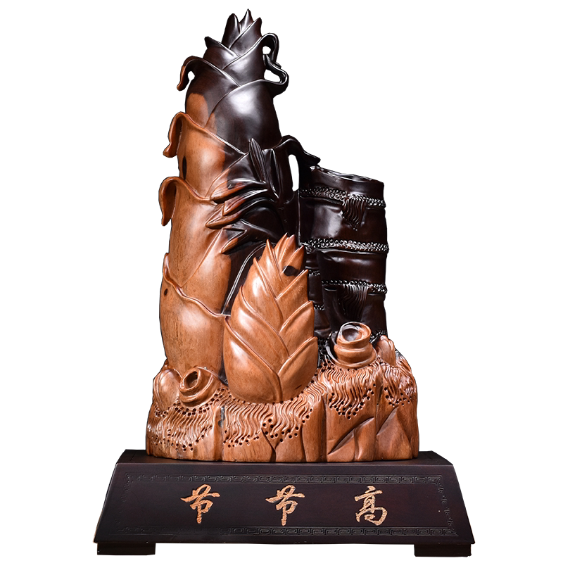黑檀木节节高寓意乔迁送礼工艺品