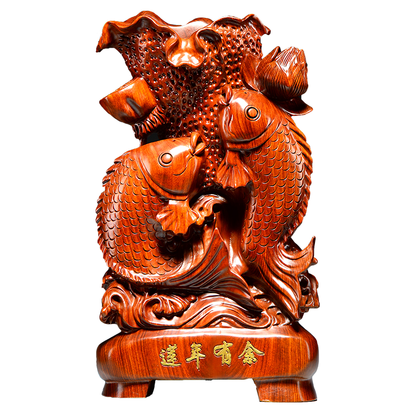 年年有余家居客厅乔迁送礼工艺品