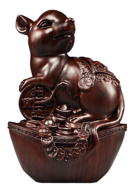 客厅摆件办公装饰红木工艺品