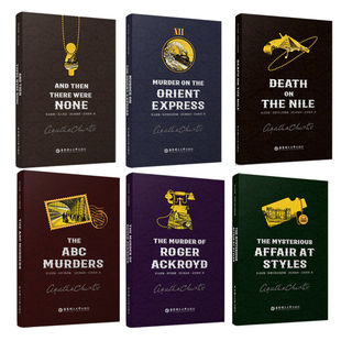 阿加莎克里斯蒂英文原版推理小说文学无人生还东方快车谋杀案罗杰疑案ABC谋杀案斯泰尔斯庄园奇案尼罗河上的惨案 华东理工大学