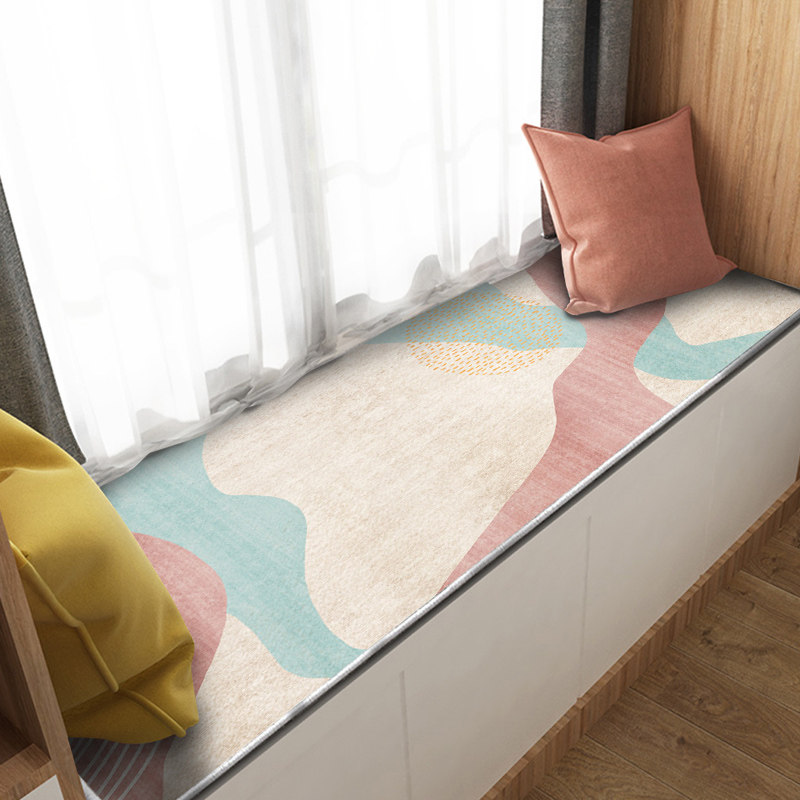 定做网红飘窗垫窗台垫子2021年新款高端阳台垫子地垫卧室四季通用,居家布艺,飘窗垫,淘宝优惠券,粉丝福利购,淘宝优惠卷