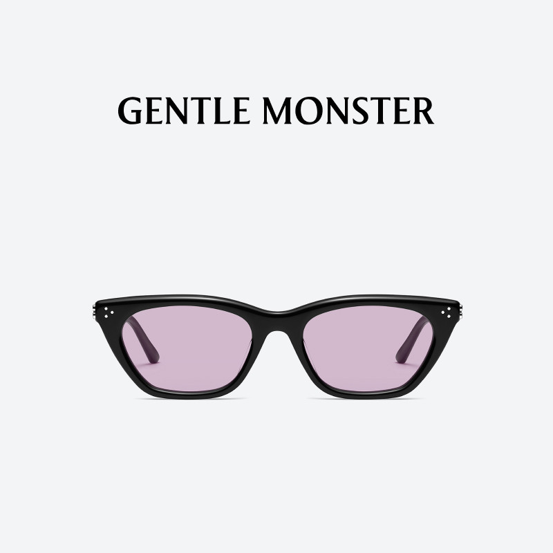 GISELE复古猫眼潮流小框防紫外线太阳镜防晒墨镜GENTLE MONSTER - 实物图