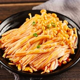 Kang Xiao Qi Fungus Enoki Грибные закуски Свежее красное масло Острый маринованный перец Пять специй 500г