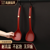 闪闪优品矽胶锅铲耐高温炒菜铲子厨具家用不沾锅专用矽胶铲炒菜勺