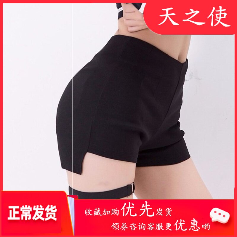 新款紧身短裤女高腰热裤嘻哈裤女黑色弹力超短裤街舞健身性感舞服在类目 女装/女士精品, 裤子, 休闲裤中 - 来自Buy2taobao.com提供专业的淘宝代购服务